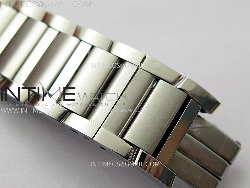 Tank Francaise Ladies 21.2mm Diamonds Bezel SS 8848F 1:1 Best Edition Silver Dial on SS Bracelet Ronda Quartz